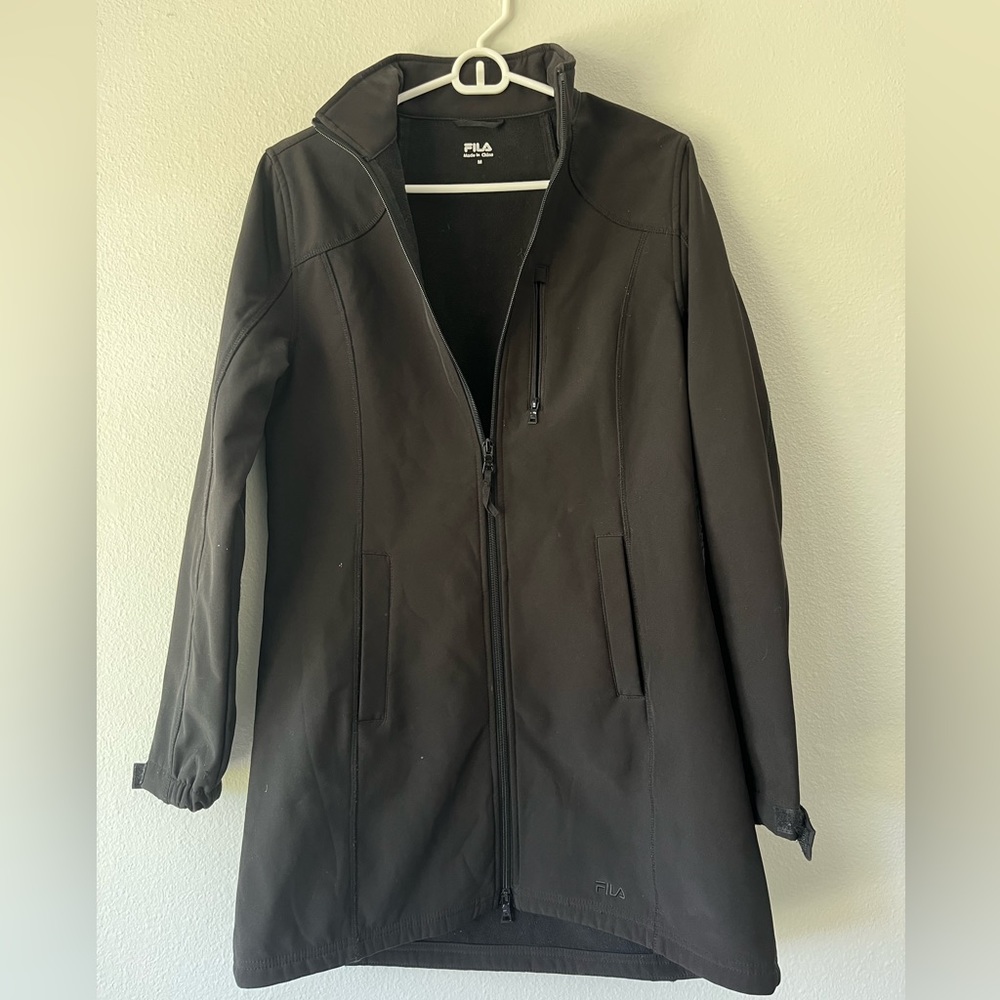 Long black coat